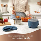 Crock-Pot Electric Lunch Box Food Warmer 20oz – Faded Blue B22D