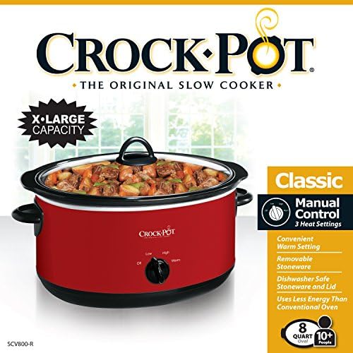 Crock-Pot Express Crock 8 Quart Programmable Slow Cooker B13L